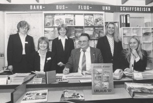 Reisebüro Eröffnung 1987 am Steinweg Braunschweig