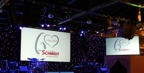 60er Jahre DER SCHMIDT Gala in Berlin