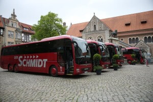 Neue BÜSSING Busse DER SCHMIDT 2017 in Braunschweig