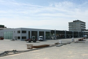 Bauarbeiten am SchmidtTerminal 2009 in Wolfenbüttel