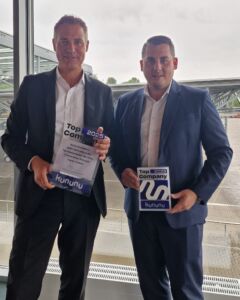 Geschäftsleitung mit Top Company Kununu 2025 Auszeichnung