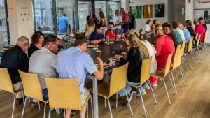 Grillfest Mitarbeiter DER SCHMIDT GRUPPE