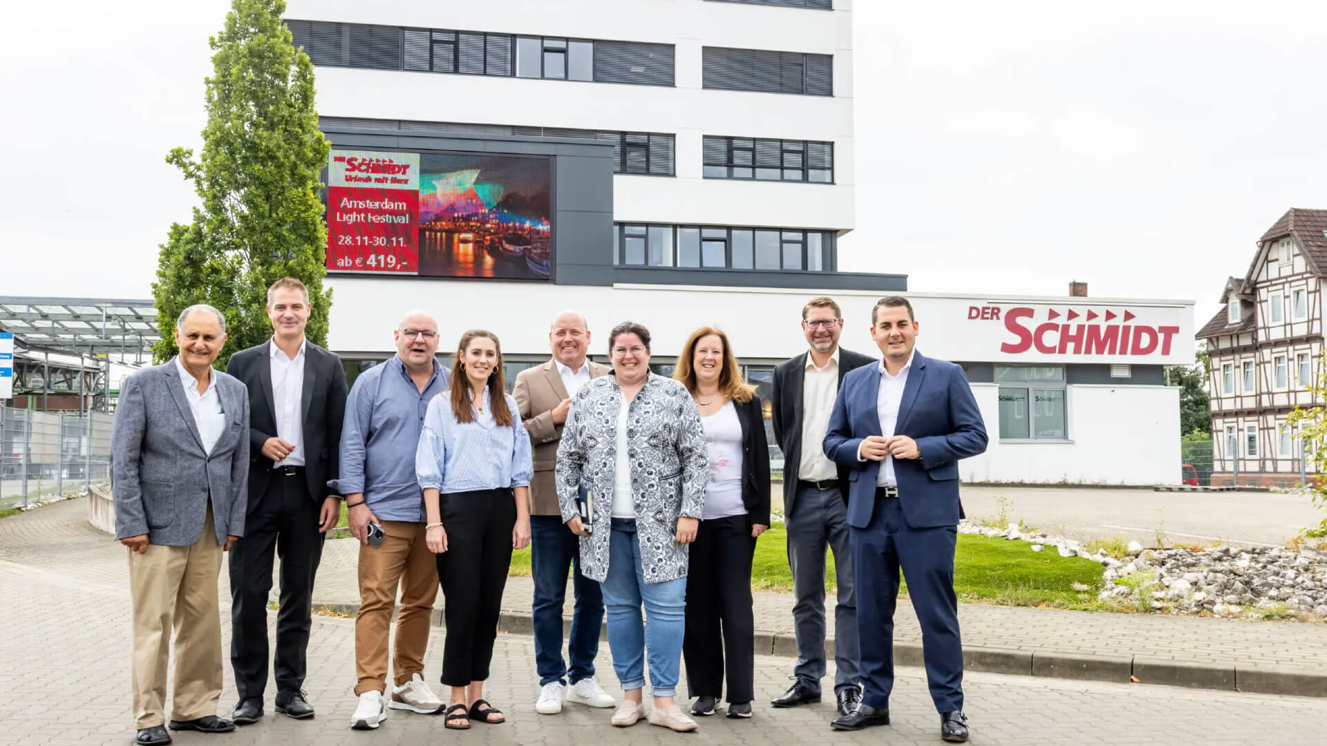 Wirtschaftsfrühstück Der Schmidt Terminal Unsere Gäste und DER SCHMIDT GRUPPE Team
