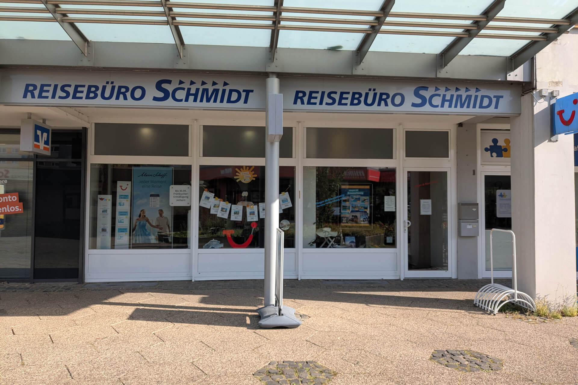 Außenansicht Reisebüro Heidberg BS