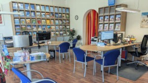 Innenansicht Reisebüro Heidberg Braunschweig