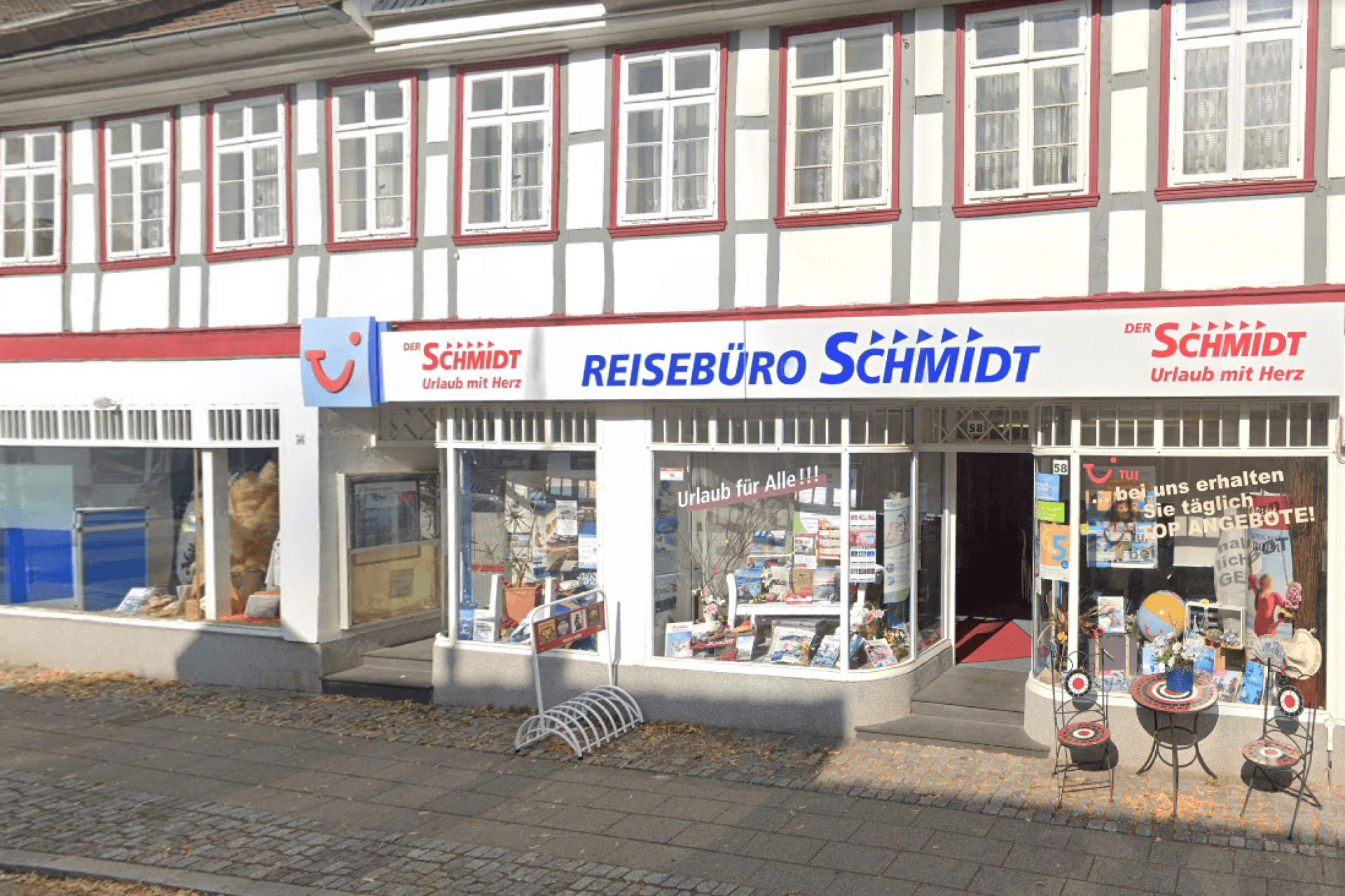 Reisebüro Schmidt Schöppenstedt Außenansicht