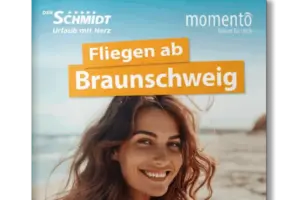 Cover Reisekatalog Sommer/Frühjahr 2026 Fliegen ab Braunschweig