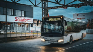 IVECO Bus am SchmidtTerminal in Wolfenbüttel
