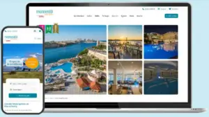 Mockup der neuen Fliegen ab Braunschweig Webseite